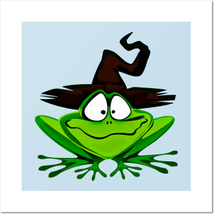 Halloween frog prince charming Posters and Art